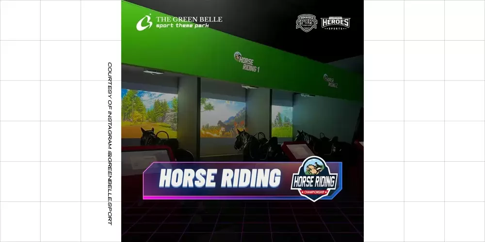 permainan horse riding di indonesia theme park